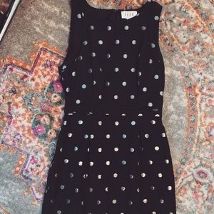 Elle Black and Silver dress